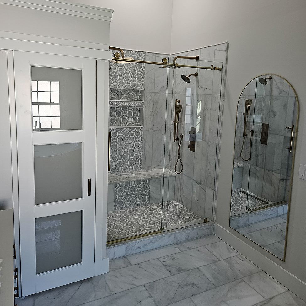 Coastal Pro Remodeling | Kitchen + Bath Remodeling A tub to shower conversion in Wilmington NC can improve access, save space, and make an older bathroom easier to use.